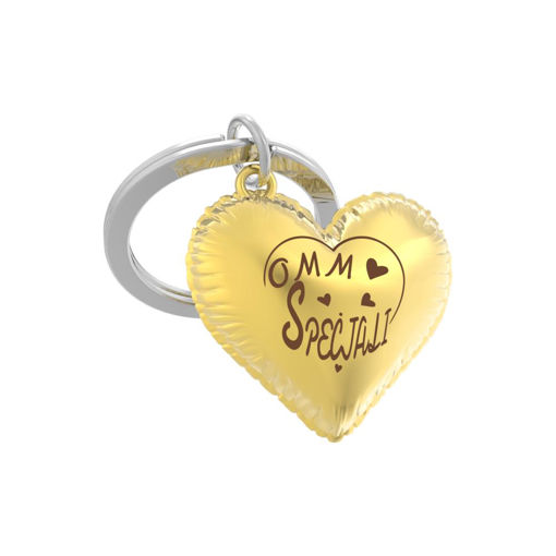 Picture of HEART SHAPE KEY RING -  OMM SPECJALI